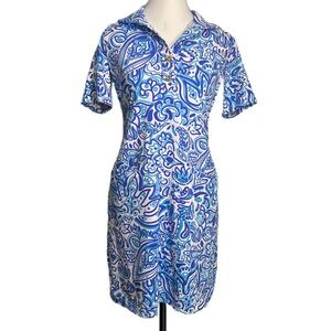 Katherine Way Raleigh Floral Golf/Athletic Dress-Infused with UPF 50+